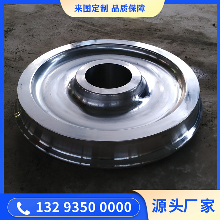 液压平移式滚轮架锻件