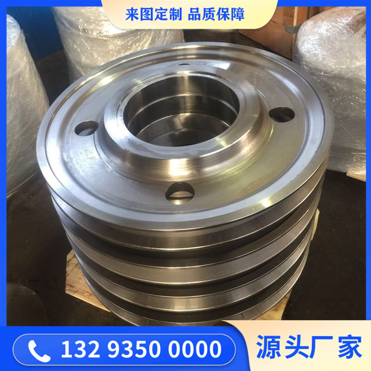 100吨吊车走行轮锻件