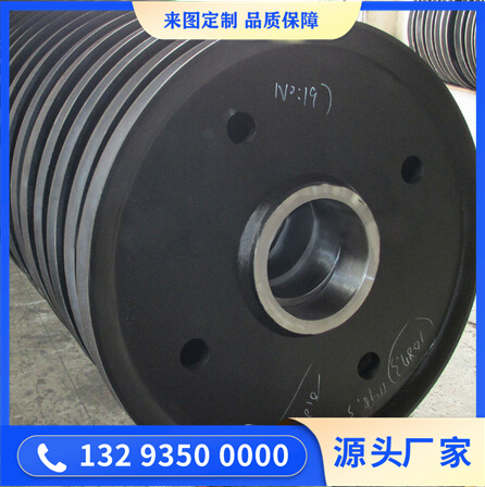 锻造港机绳轮锻件