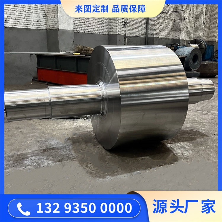 锻造70CrNimov轧辊辊套锻件